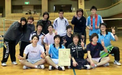 表彰後の集合写真